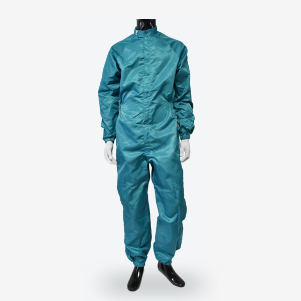 제전,방진 원피스 - 그린