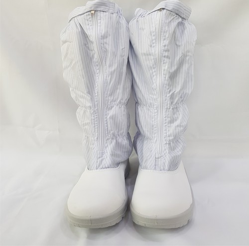 제전안전부츠.방진안전부츠 흰색/청색(지퍼),흰색/청색(밴드)